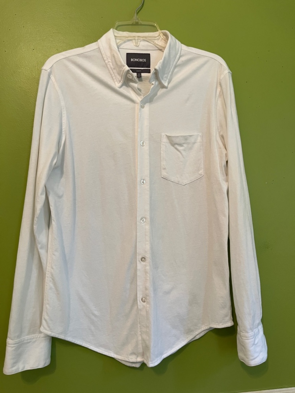 Bonobos Jersey Everyday Shirt in White